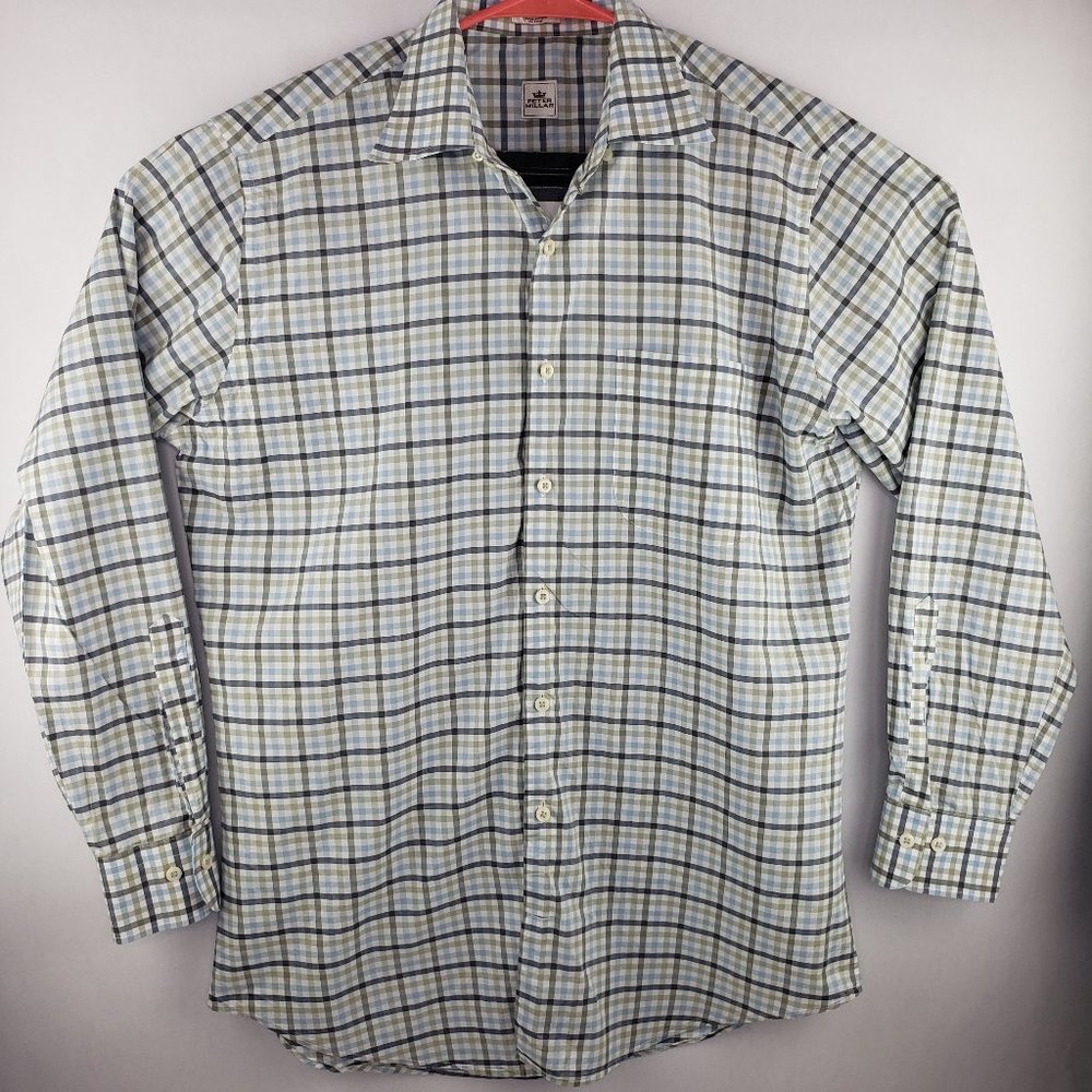 Peter Millar long sleeve button down shirt medium